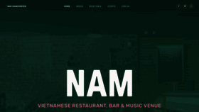 What Nammcr.com website looked like in 2021 (3 years ago)