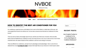 What Nvboeonline.org website looked like in 2021 (3 years ago)