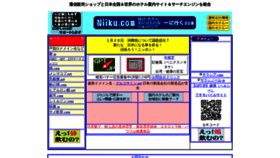 What Niiku.com website looked like in 2021 (3 years ago)