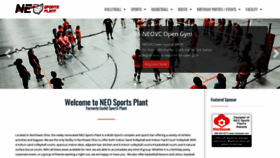 What Neosportsplant.com website looked like in 2021 (3 years ago)