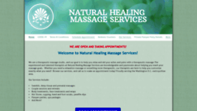 What Naturalhealingms.com website looked like in 2021 (3 years ago)