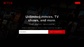 What Netflixdeutschland.net website looked like in 2021 (3 years ago)