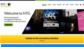 What Ntg.dk website looked like in 2021 (3 years ago)