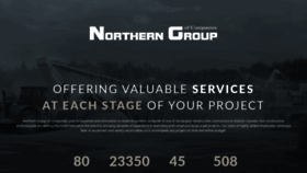 What Northerngroupco.com website looked like in 2021 (3 years ago)