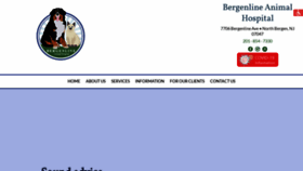 What Northbergenvet.com website looked like in 2021 (3 years ago)