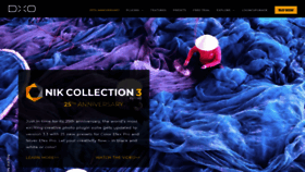 What Nikcollection.dxo.com website looked like in 2021 (3 years ago)