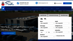 What Neuwagenkauf.com website looked like in 2021 (3 years ago)