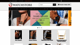 What Nywatchstore.com website looked like in 2021 (3 years ago)