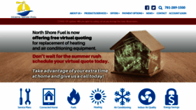 What Northshorefuel.com website looked like in 2021 (3 years ago)