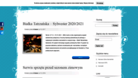 What N1snow.pl website looked like in 2021 (3 years ago)