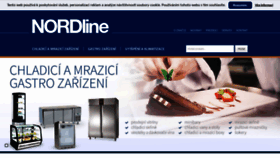 What Nordline.cz website looked like in 2021 (3 years ago)