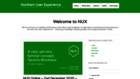 What Nuxuk.org website looked like in 2021 (3 years ago)