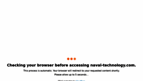 What Naval-technology.com website looked like in 2021 (3 years ago)