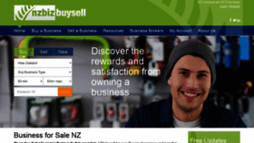 What Nzbizbuysell.co.nz website looked like in 2021 (3 years ago)
