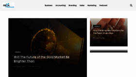 What Nextventured.com website looked like in 2021 (3 years ago)