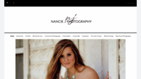 What Nanciejphotography.com website looked like in 2021 (3 years ago)