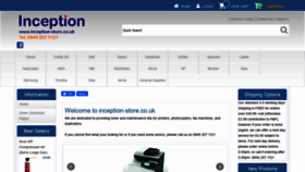 What Nashuatec-store.co.uk website looked like in 2021 (3 years ago)