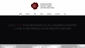 What Nedcma.org website looked like in 2021 (3 years ago)