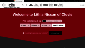 What Nissanofclovis.com website looked like in 2021 (3 years ago)