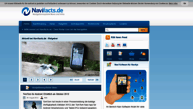 What Navifacts.de website looked like in 2021 (3 years ago)