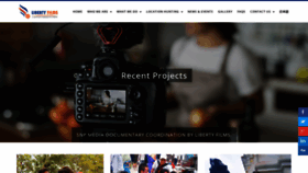 What Nepalfilming.com website looked like in 2021 (3 years ago)