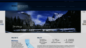 What Nhaadvisors.com website looked like in 2021 (3 years ago)
