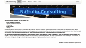 What Naftulinconsulting.com website looked like in 2021 (3 years ago)