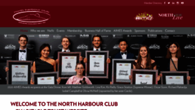 What Northharbourclub.co.nz website looked like in 2021 (3 years ago)