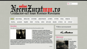 What Necenzuratmm.ro website looked like in 2021 (3 years ago)