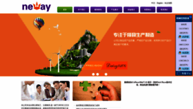 What Neway-plastic.com website looked like in 2021 (3 years ago)