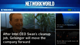 What Networkworld.com website looked like in 2021 (3 years ago)