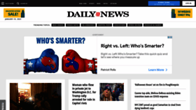 What Nydailynews.com website looked like in 2021 (3 years ago)