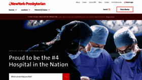 What Nyp.org website looked like in 2021 (3 years ago)
