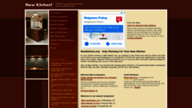 What Newkitchen.org website looked like in 2021 (3 years ago)