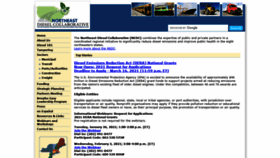 What Northeastdiesel.org website looked like in 2021 (3 years ago)