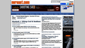 What Noreast.com website looked like in 2021 (3 years ago)