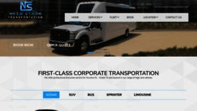 What Newstartransportation.com website looked like in 2021 (3 years ago)