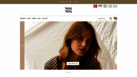 What Noanoa.dk website looked like in 2021 (3 years ago)