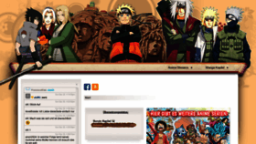 What Naruto-tube.org website looked like in 2021 (3 years ago)