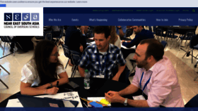 What Nesacenter.org website looked like in 2021 (4 years ago)