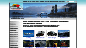 What Nordlandtours.com website looked like in 2021 (3 years ago)