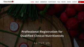 What Nutritionists.org.nz website looked like in 2021 (3 years ago)