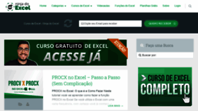 What Ninjadoexcel.com.br website looked like in 2021 (4 years ago)