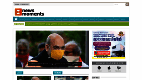 What Newsmoments.in website looked like in 2021 (3 years ago)