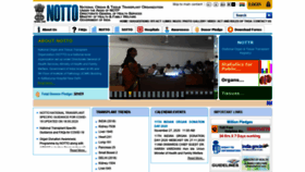 What Notto.gov.in website looked like in 2021 (3 years ago)
