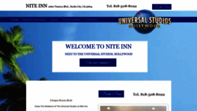 What Niteinnuniversal.com website looked like in 2021 (3 years ago)