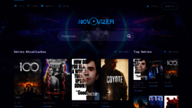 What Novovizer.com website looked like in 2021 (3 years ago)