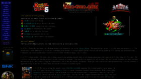 What Neo-geo.com website looked like in 2021 (3 years ago)