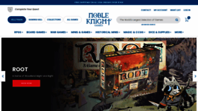 What Nobleknight.com website looked like in 2021 (3 years ago)