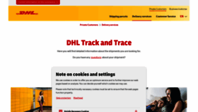 What Nolp.dhl.de website looked like in 2021 (3 years ago)
